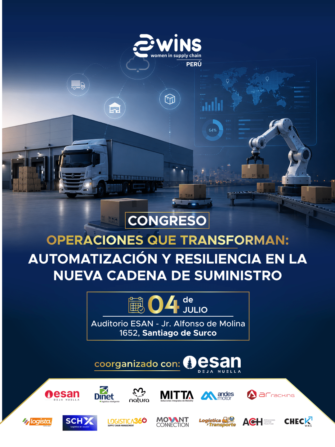 Entrada General – Congreso Operaciones que Transforman | WINS Perú & ESAN